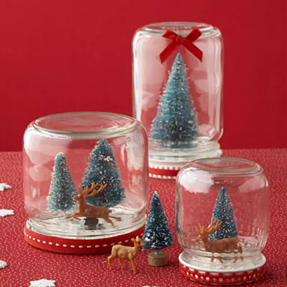 Look! You Can Make Your Own Snow Globes! [VIDEO]