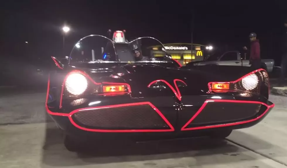 See What Happens When BATMOBILE Is at Gas Station [VIDEO]