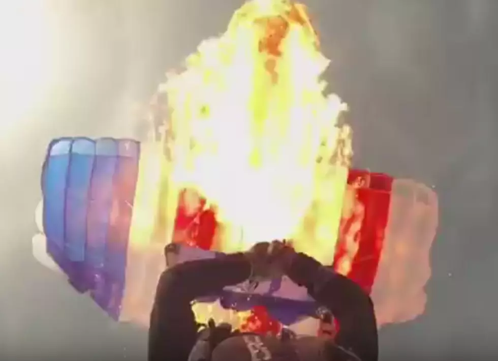 Sky Diver’s Chute Bursts Into Flames! [VIDEO]