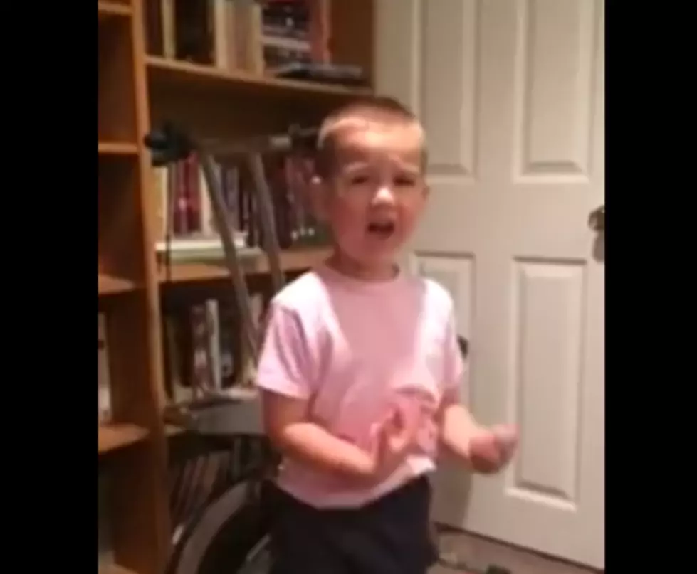 Boy Can’t Decide if He Needs a Time Out [VIDEO]