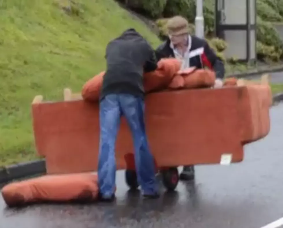 Two Drunk Irishmen Hauling a Couch [VIDEO]