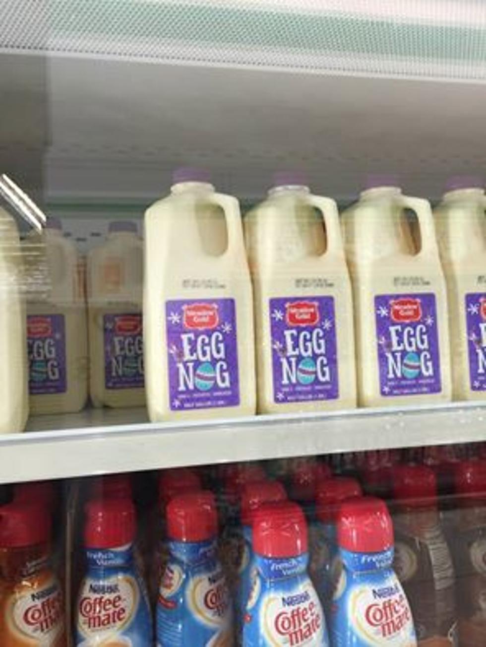 Look What I Found in the Dairy Section, Easter Eggnog!