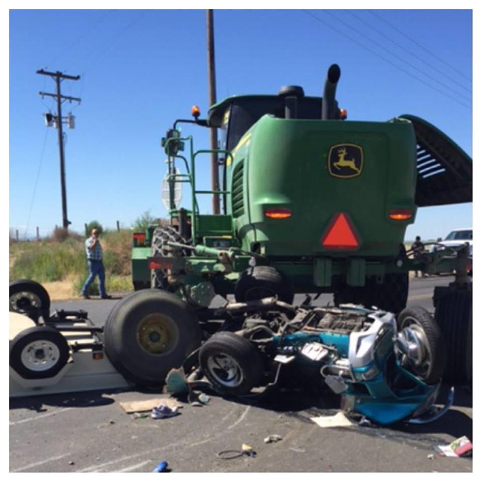 Woman Severely Injured in Motorcycle vs Tractor Accident