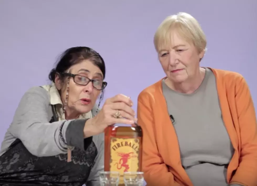Watch Grandmas Try Fireball For the First Time!