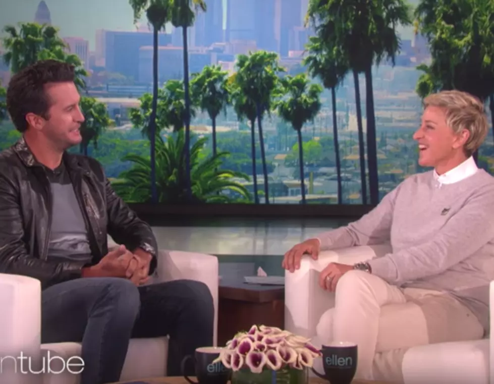 Luke Bryan Tells Ellen About His “No Butt Grabbing Policy”