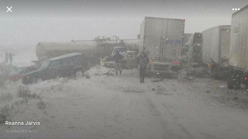 Worst Snow Storm in 60 Years Closes I-82 Both Directions