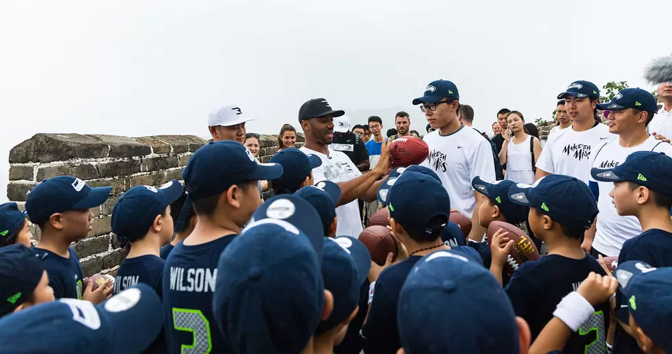 Seattle Seahawks QB Russell Wilson Goes to China [VIDEO]
