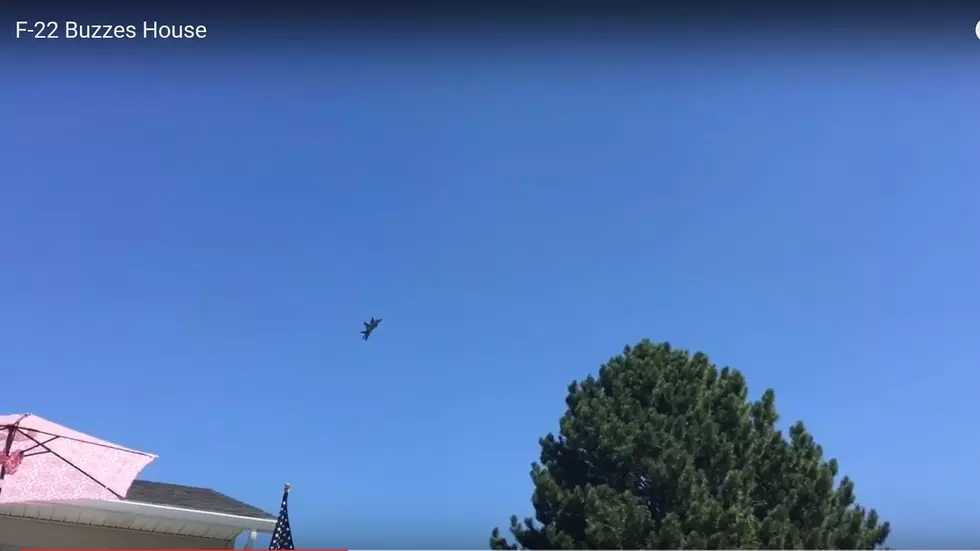 F-22 Raptor Buzzes My House
