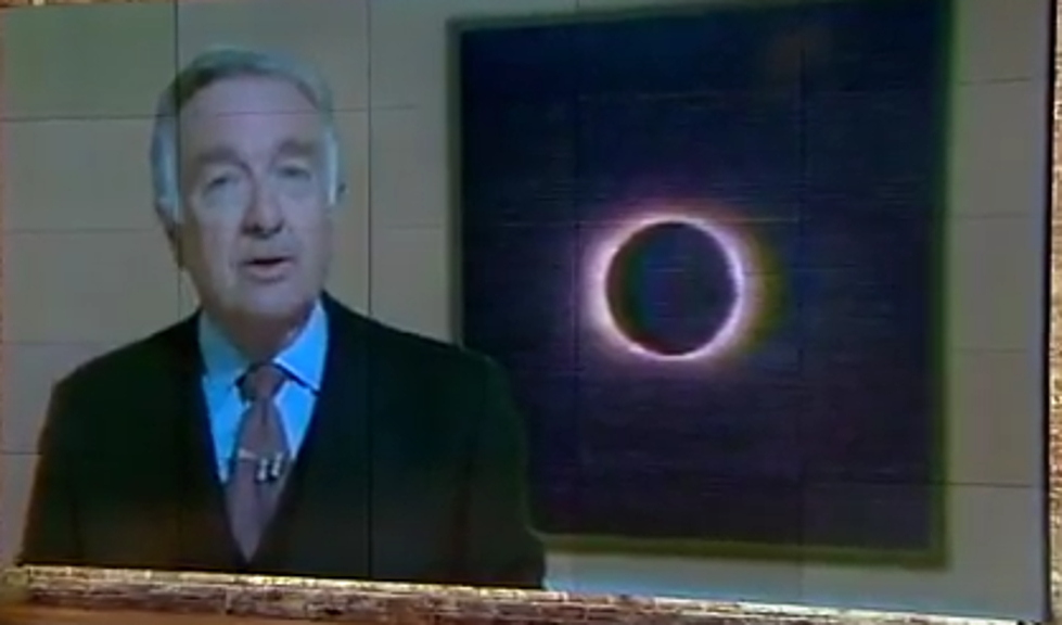 Walter Cronkite Reports on 1979 Solar Eclipse!