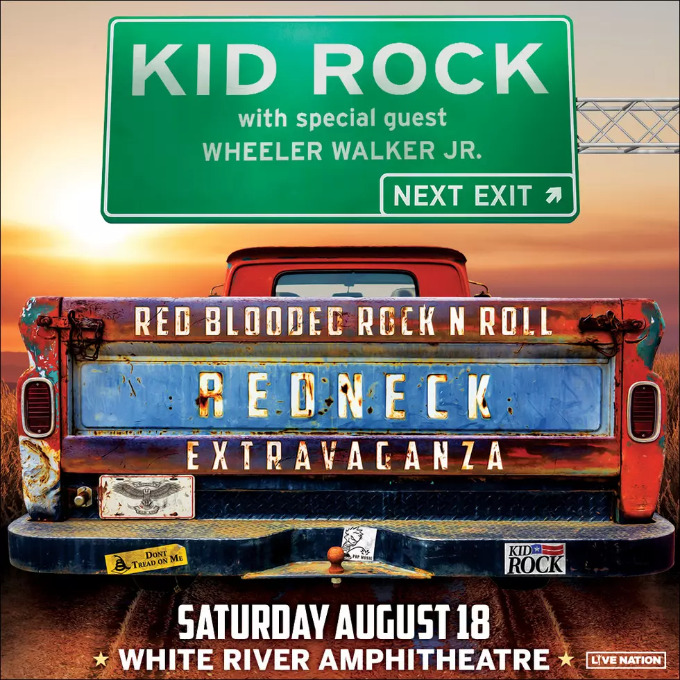 Kid Rock at White River Amphitheatre August 18th