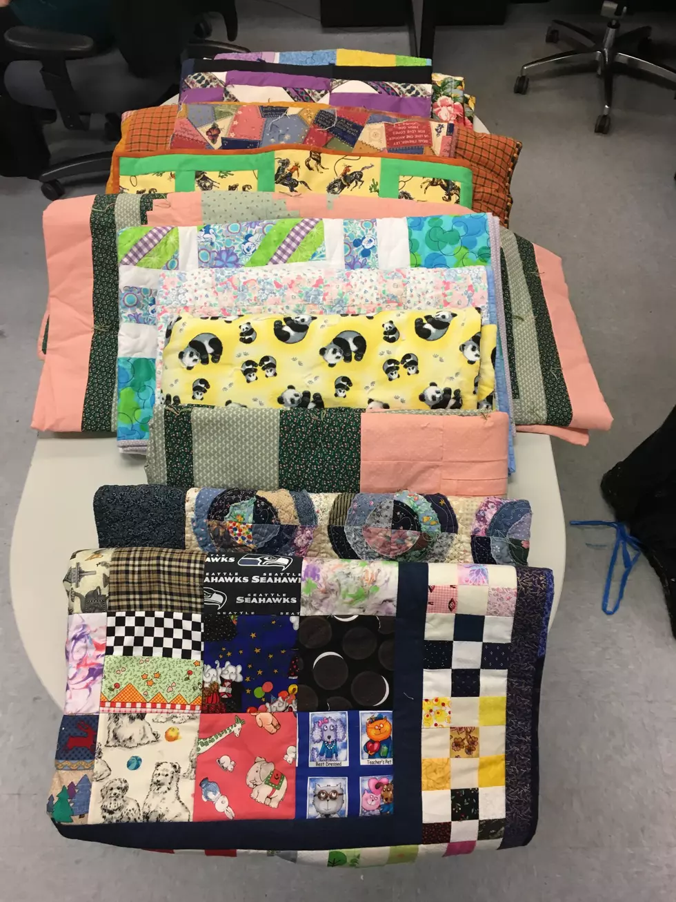 Bethel Quilters Donate Warm Quilts