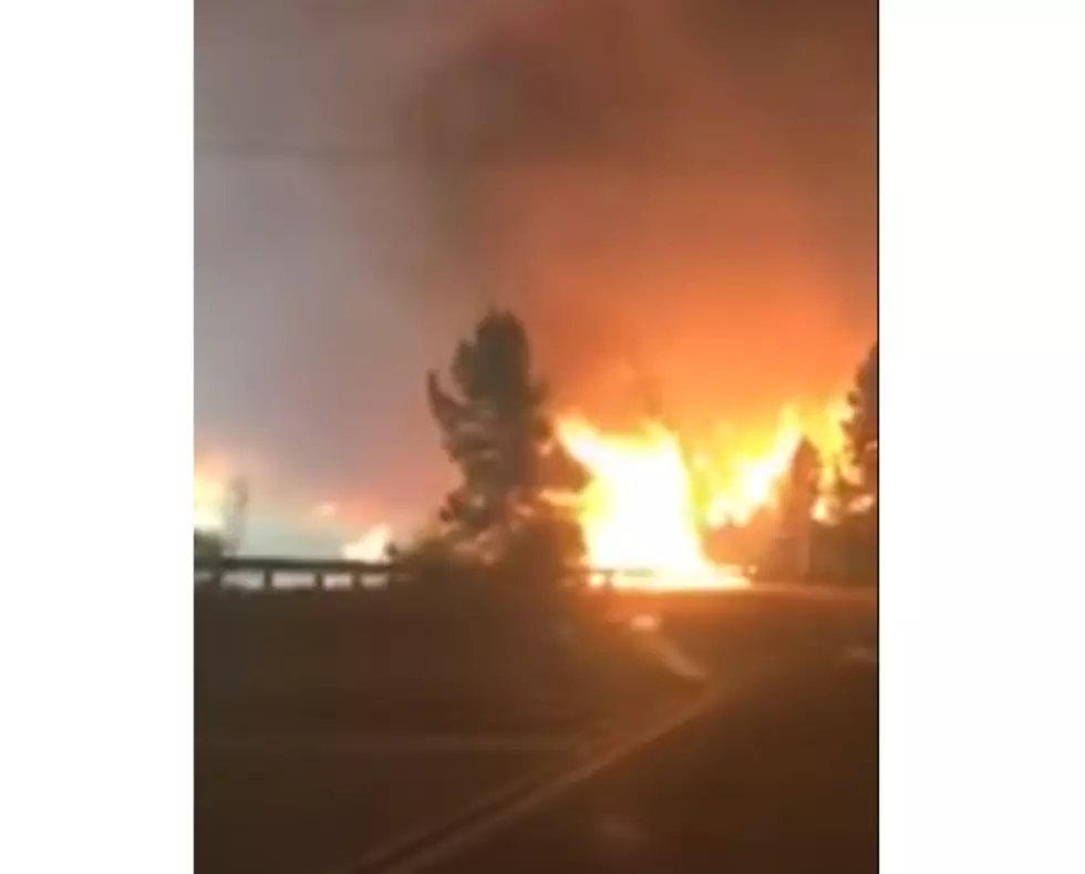 “Please God, Please.” Woman Flees Fire and Prays.