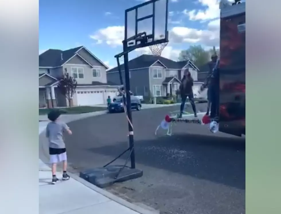 Pasco Police Lead Birthday Parade for 10 Year Old Stryker