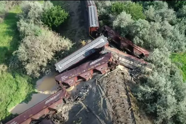 Amazing Drone Video of Richland Train Derailment