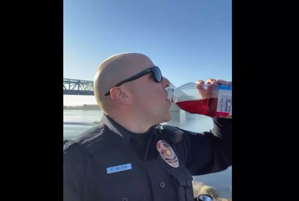 Pasco Police Officer Parodies the Cran Raspberry Guy