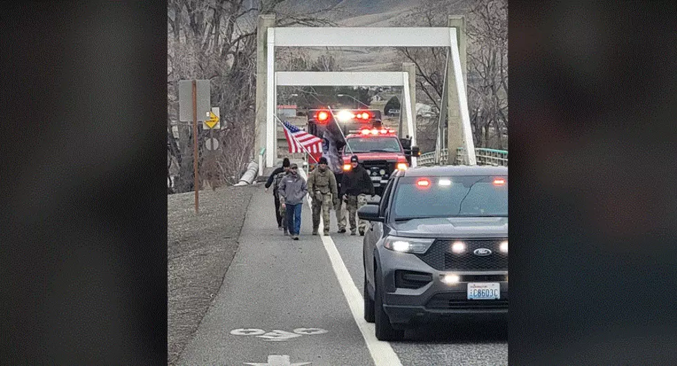 He Walked 150 Miles to Honor Fallen Military