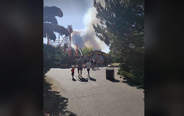 Silverwood Theme Park Evacuated Due to Wildfire