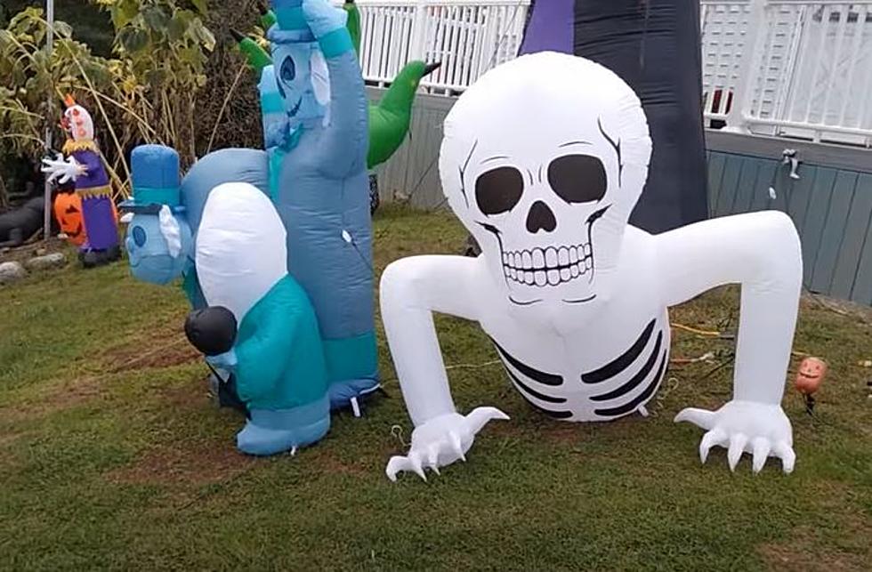 Halloween Inflatable Slasher On the Loose in Richland
