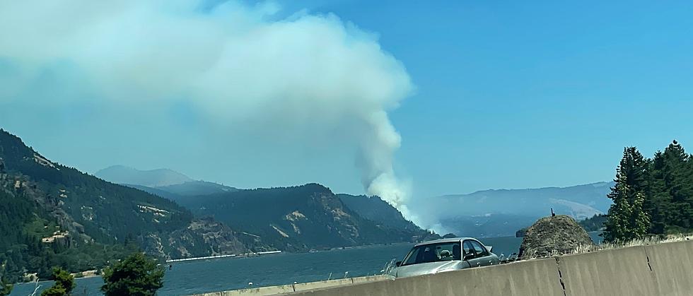 UPDATED: 300 Acres and Growing, Massive Fire in Gorge Threatening Hundreds of Homes
