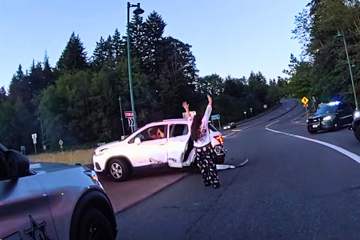 Tacoma Woman Kicks Down Door Then Leads Deputies on Chase Across Two Counties