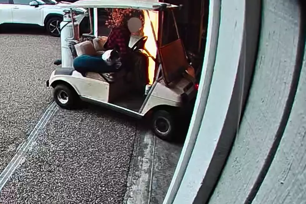 Video Captures Man Setting Garage on Fire With Blow Torch