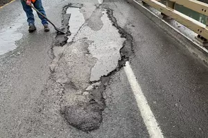 SR 14 Bridge Repaving Replaces Years of Pothole Patches