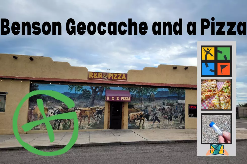 Benson Geocache and a Pizza