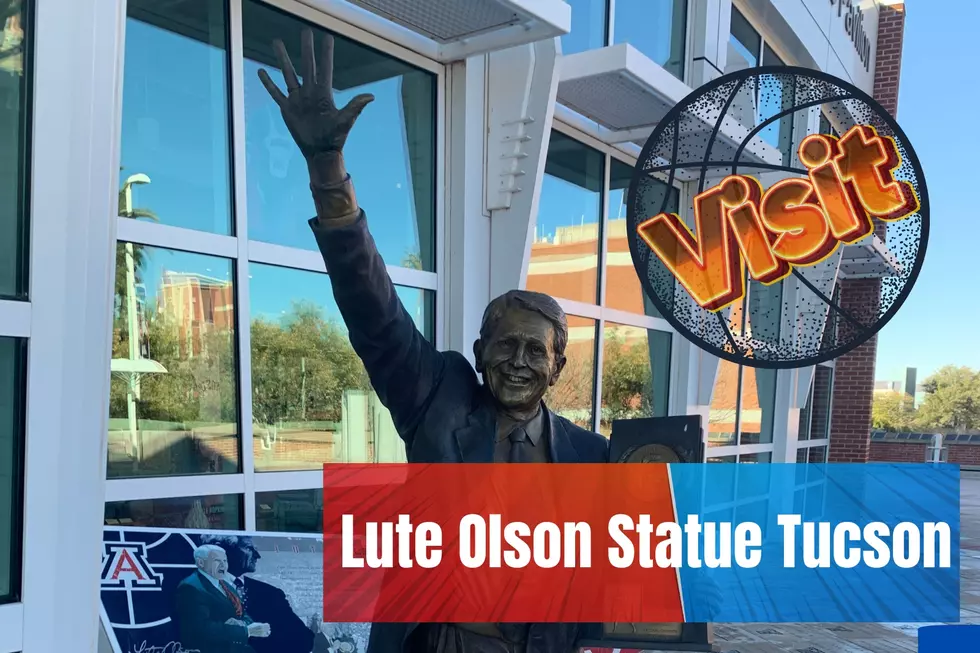 Lute Olson Statue in Tucson