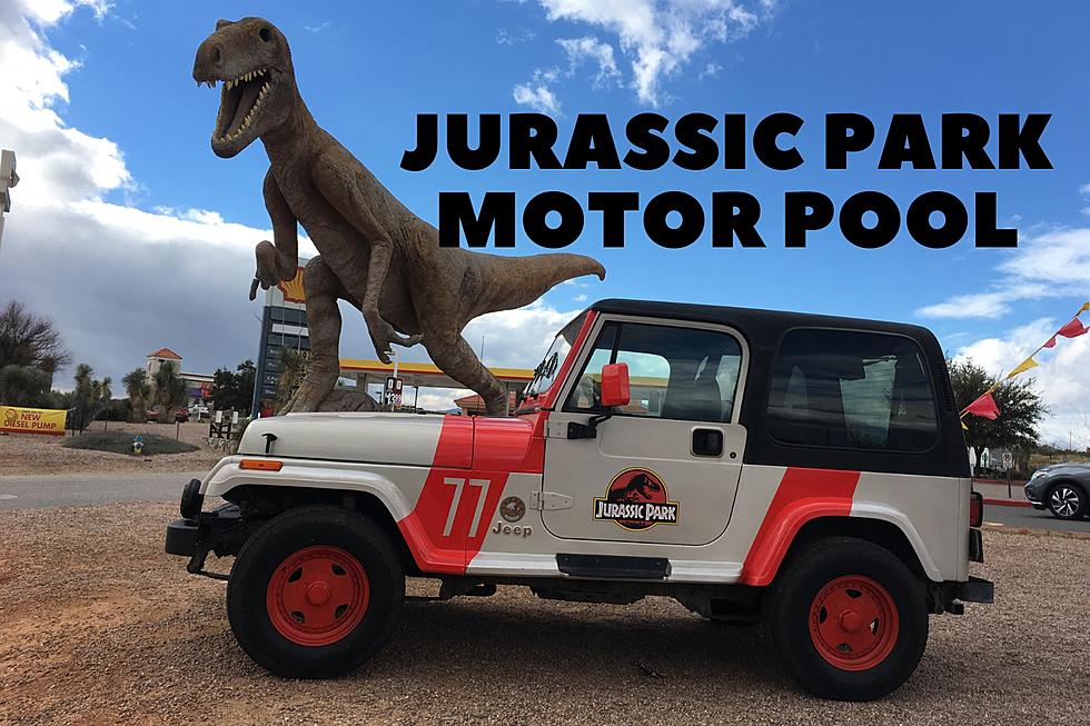 Jurassic Park Motor Pool (Photo At McDonald&#8217;s in Benson, Arizona)