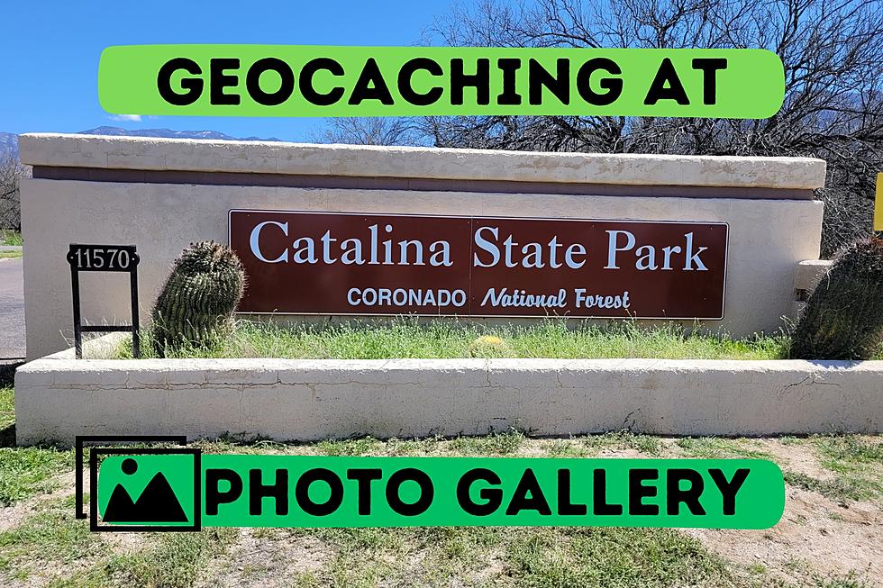Geocaching at Catalina State Park in Tucson Arizona