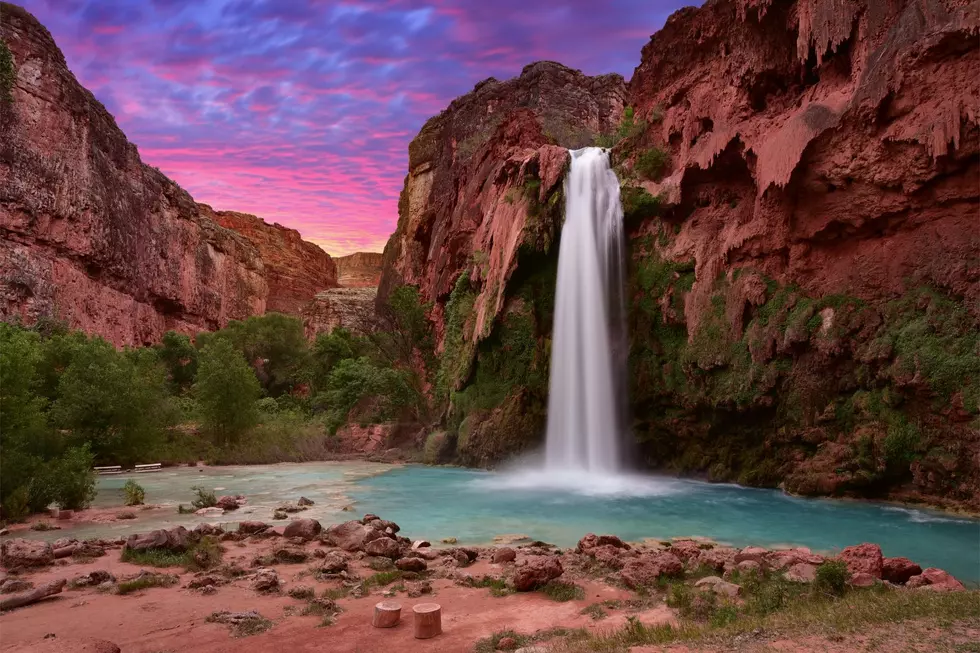 A waterfall in Arizona