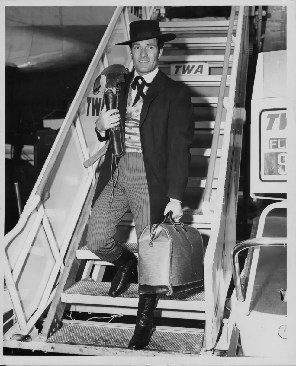 Hugh O'Brien as Wyatt Earp in 1950's tv show "The Life and Legend of Wyatt Earp". / Keystone, Getty Images