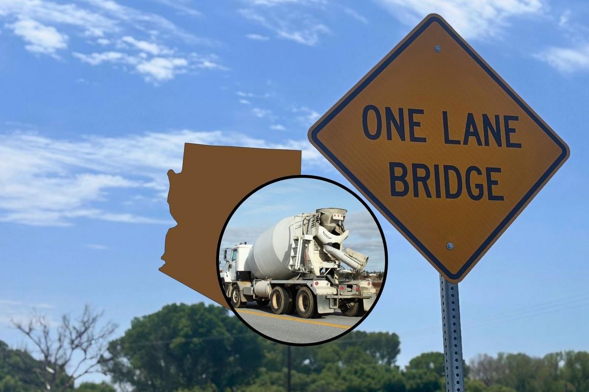 Hereford Bridge, One Of Southern Arizona's Last One-lane Crossings