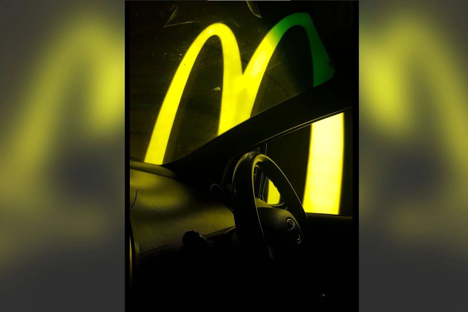 McDonalds Seen through the Window of a Toyota. Credit Oluwakorede Enoch Adeyanju via Unsplash