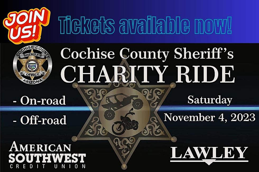 Don't Miss the Cochise County Sheriff's Charity Ride