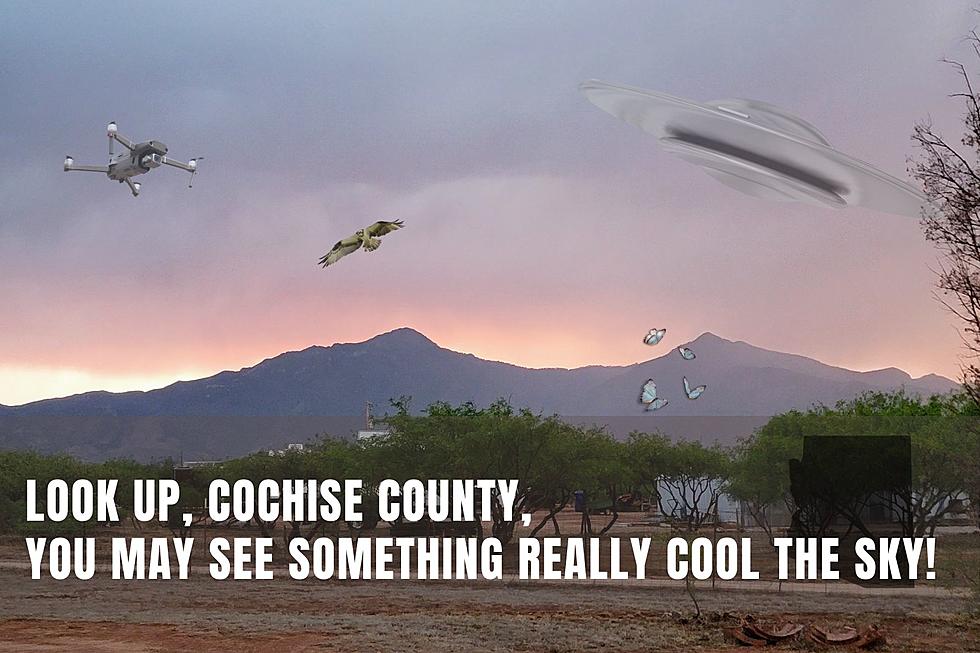 What’s That?! Cochise County Residents May See THIS Flying Through the Arizona Skies