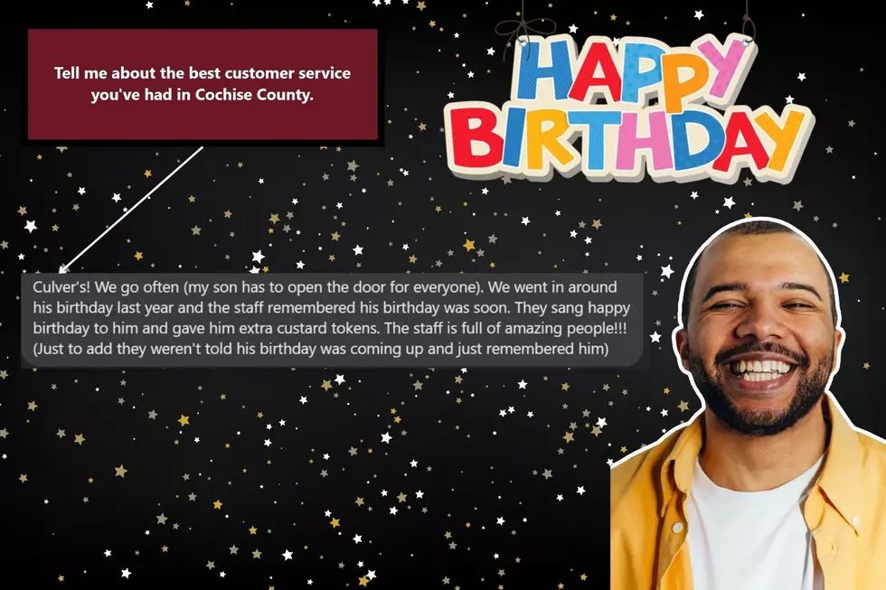 Tell us about the best customer service you've had in Cochise County.