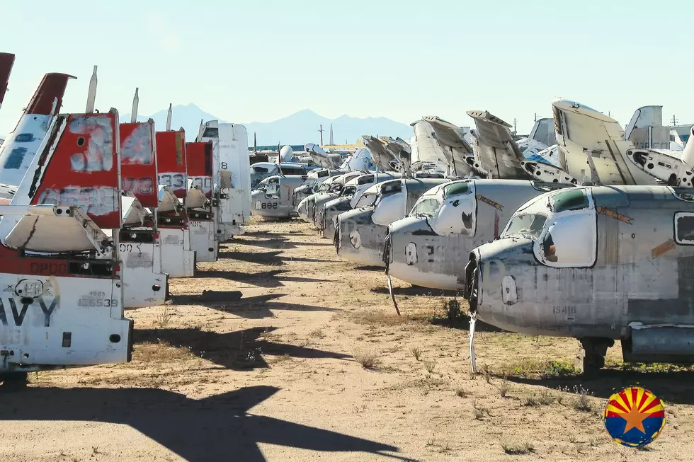 The Tucson Airplane boneyard.