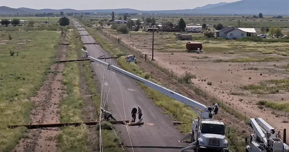 Repairs in Willcox. Photo Courtesy SSVEC