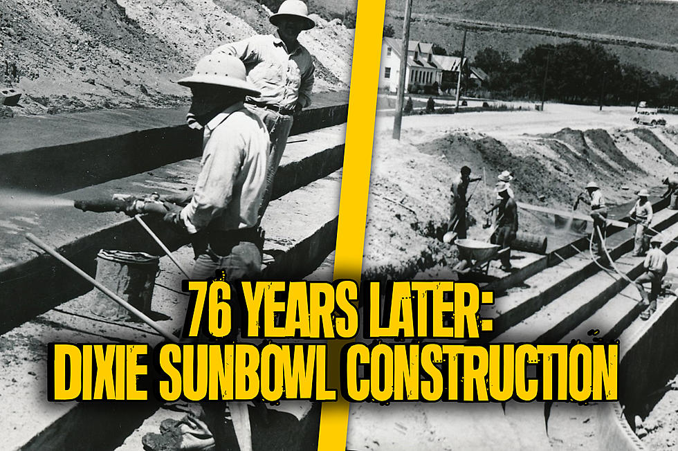 76 Years Later: Amazing Old Photos Of Dixie Sun Bowl Construction!