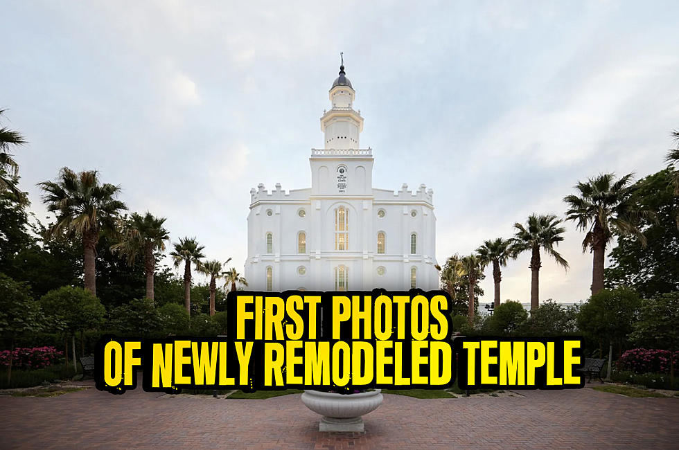 The First Photos Of The NEWLY Renovated St. George Temple!