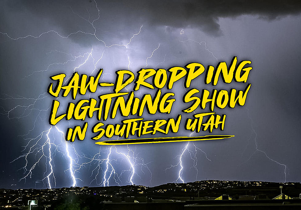 Absolutely JAW-DROPPING Photos Of Southern Utah’s LIGHTNING Show!