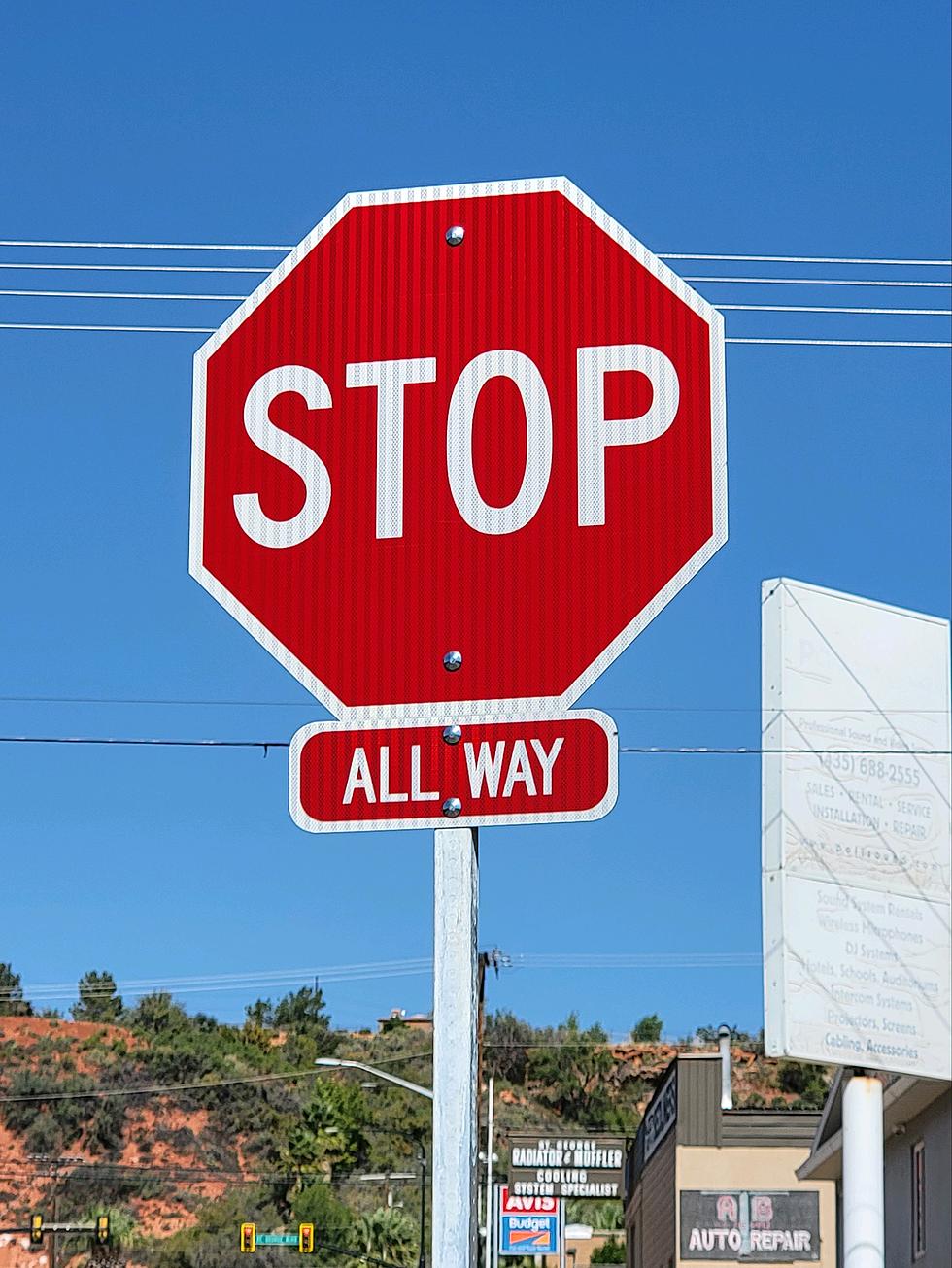 Watch out! New 4 Way Stop in St George