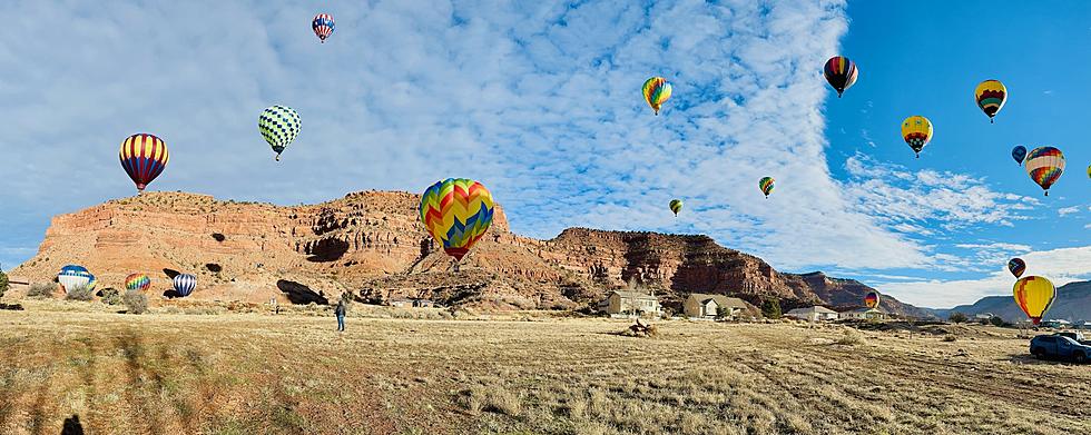 SO MANY Beautiful Hot Air Balloon Pictures From Kanab, Utah