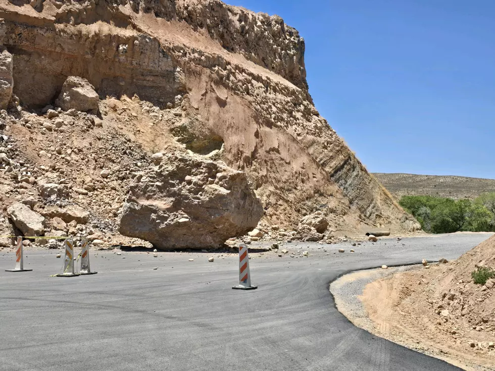 Falling Boulders Block New Roadway in Southern Utah!