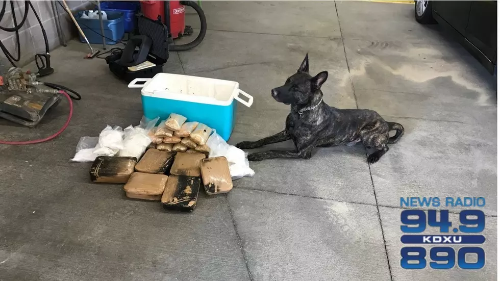 Two traffic stops net 61 pounds of meth, 1K pills