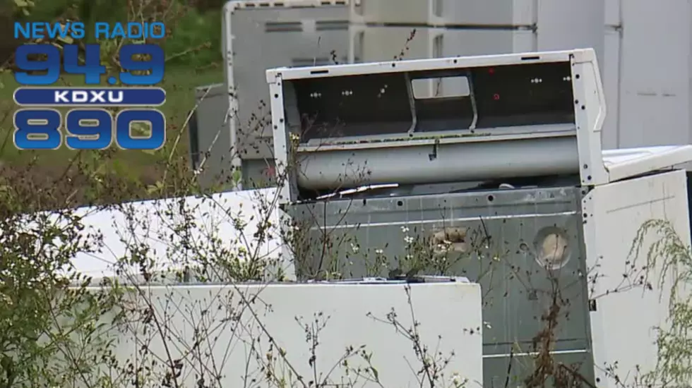 Authorities searching for person dumping appliances in San Juan County