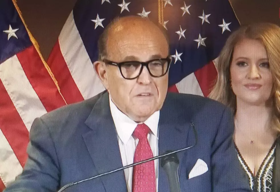 Rudy Giuliani  aggressively made the case for the Trump campaign’s legal challenge of the 2020 election results