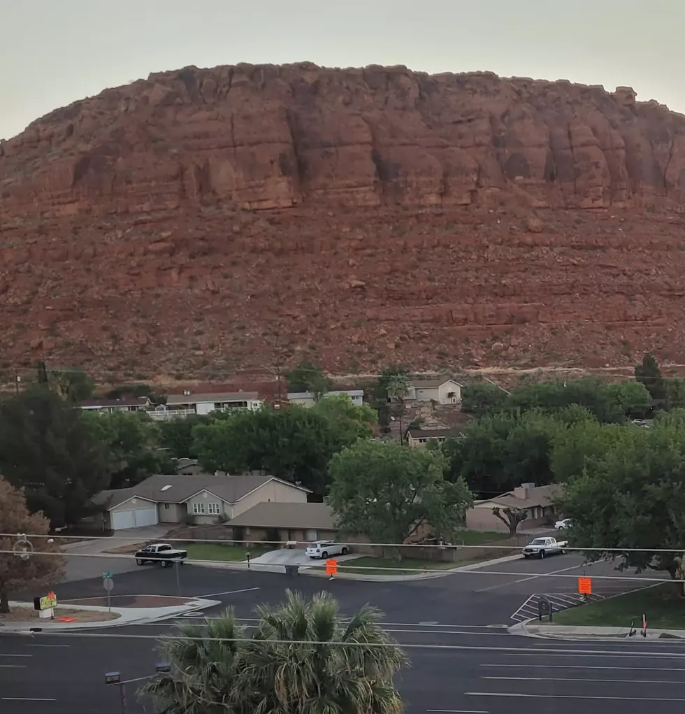 St. George Police Chief Kyle Whitehead explains traffic situation during Ironman Competition