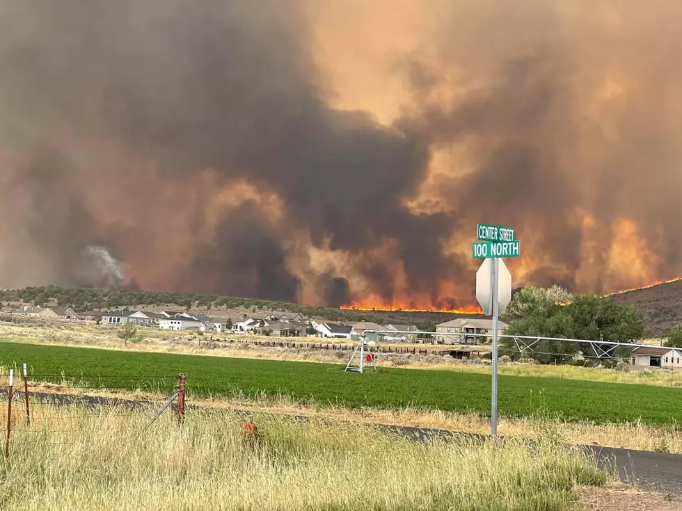 Flatt Fire has burned over 5000 acres and still burning between Beryl and Enterprise
